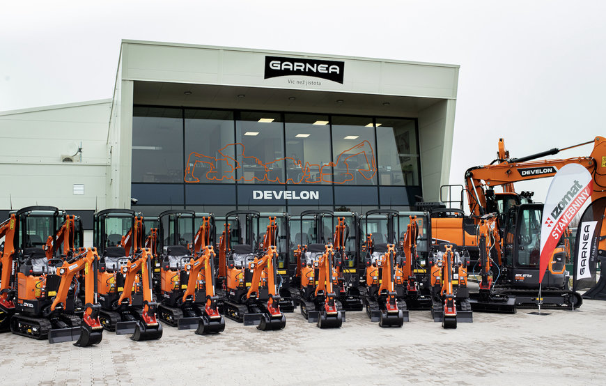 Develon: IZOMAT Construction Rentals Expands Portfolio with 60 New State-of-the-Art DEVELON Machines from GARNEA